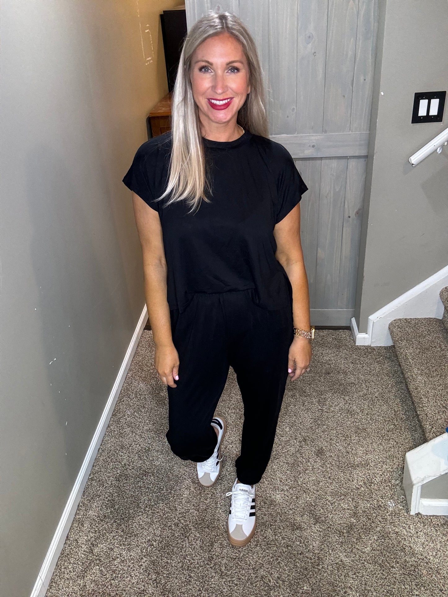 Short Sleeve Jumpsuit