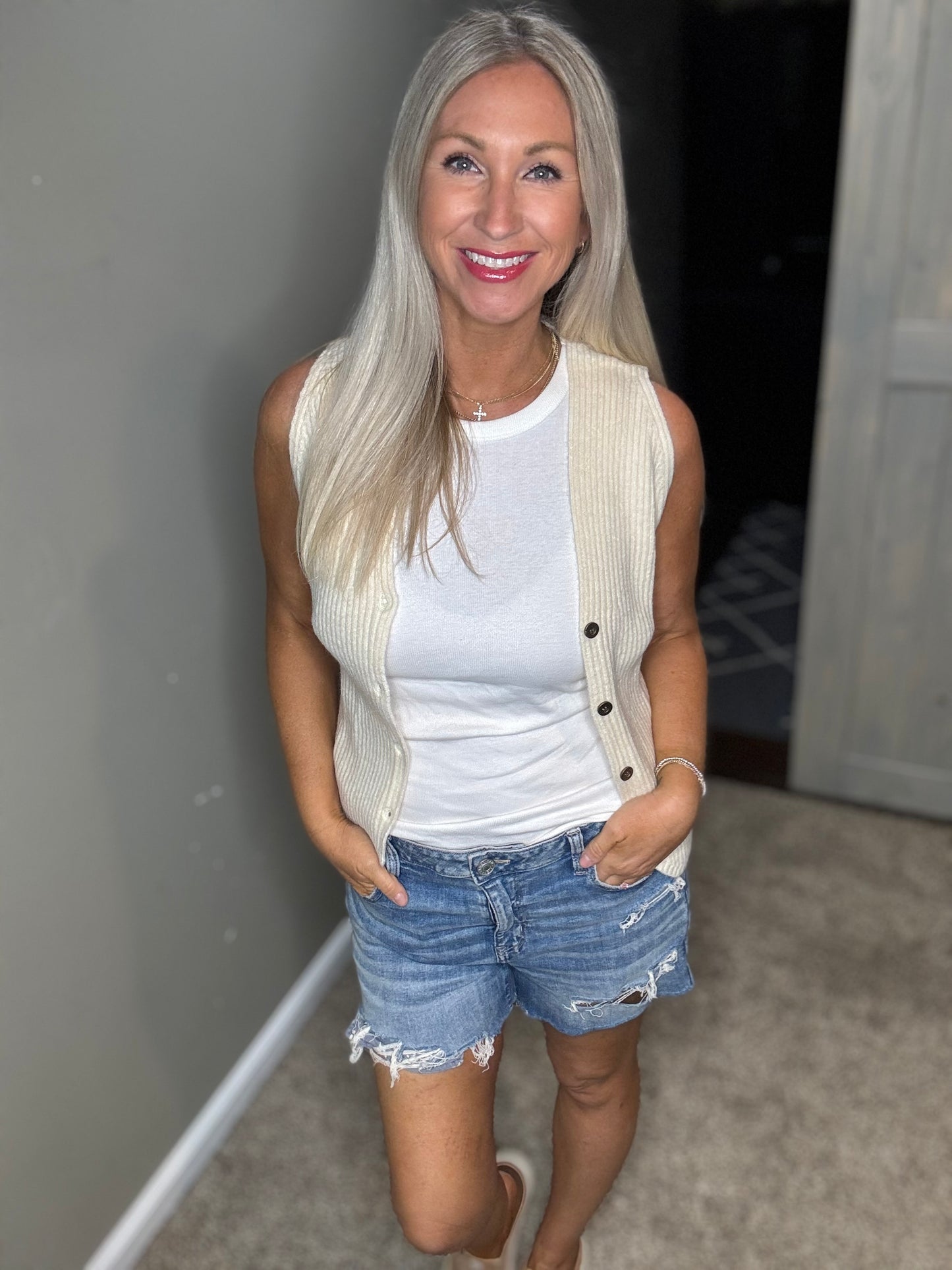 Ecru Vest