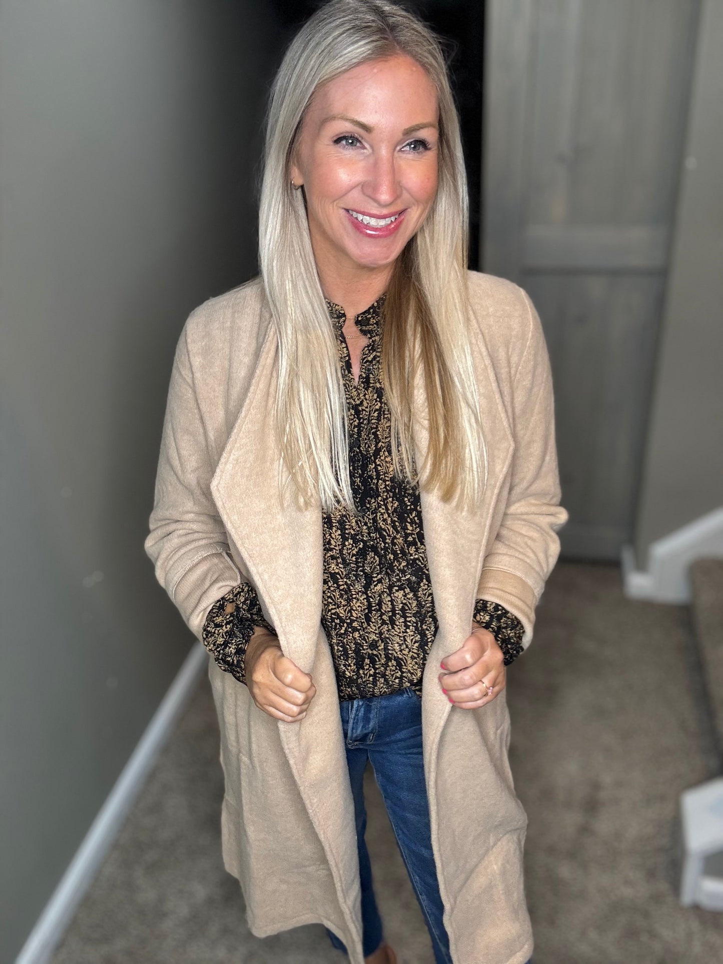 Autumn Knit Coat