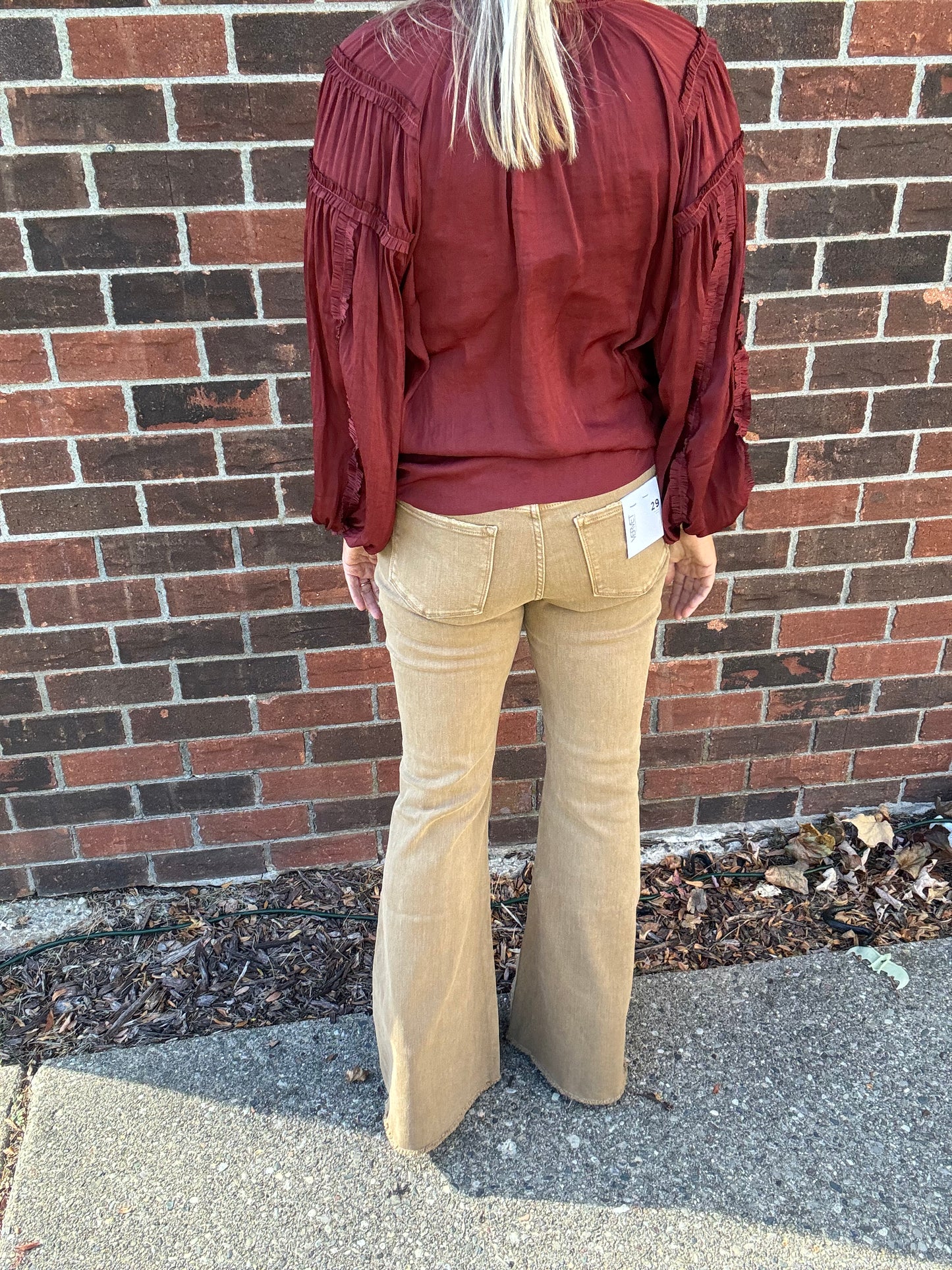 High Rise Super Flare Denim
