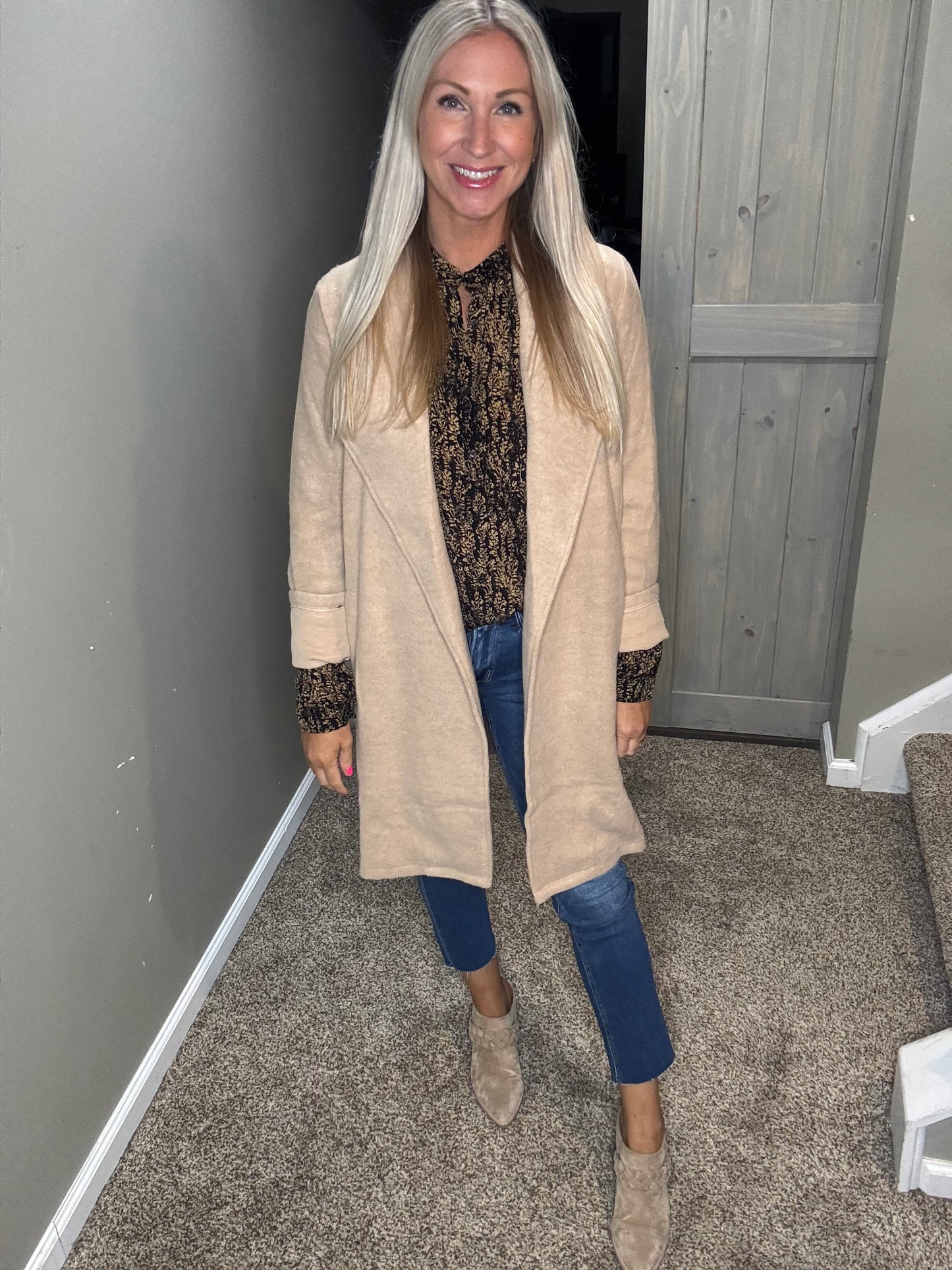 Autumn Knit Coat