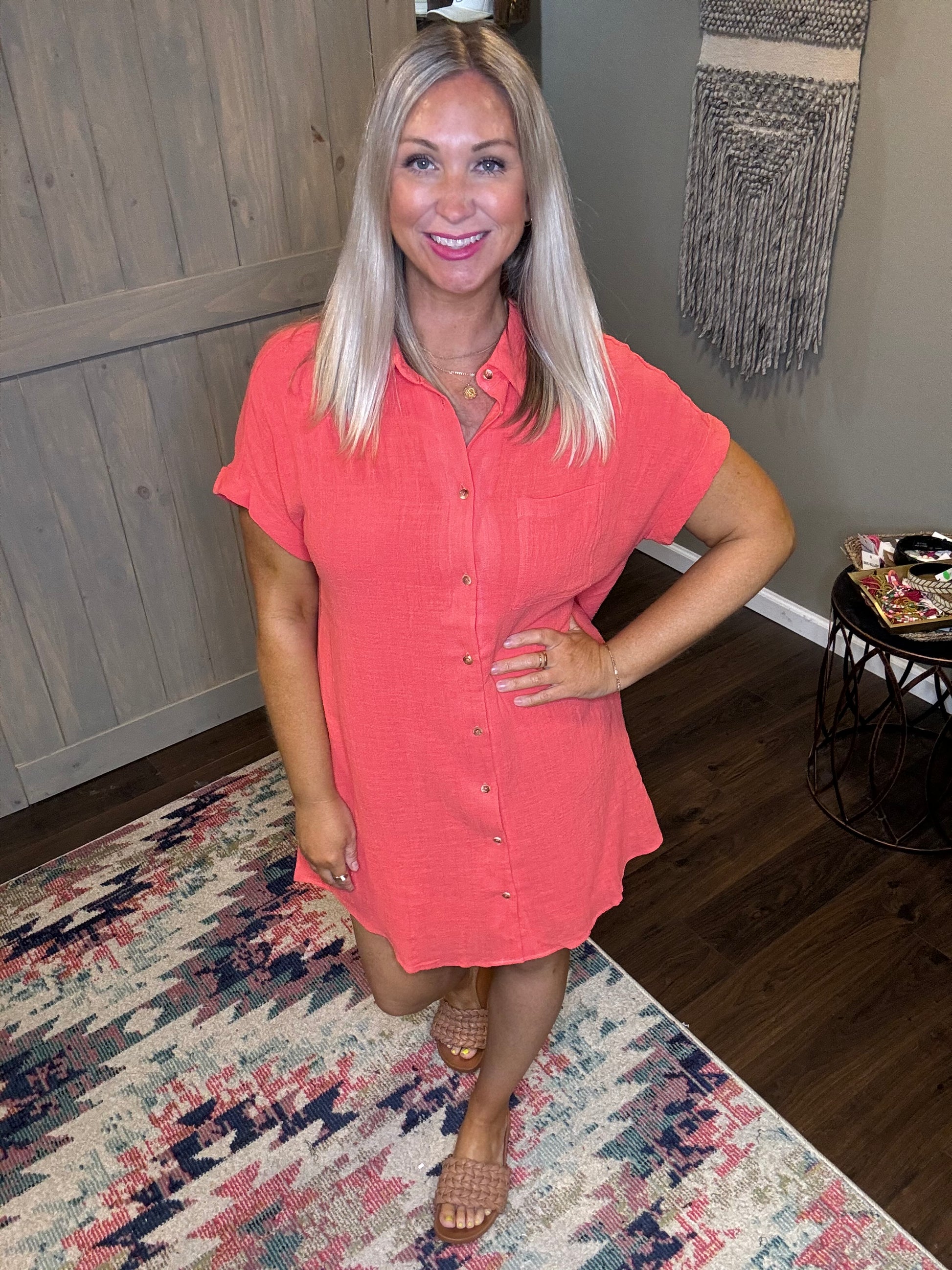 pink tshirt dress Shirt Dress – LILA JOAN BOUTIQUE