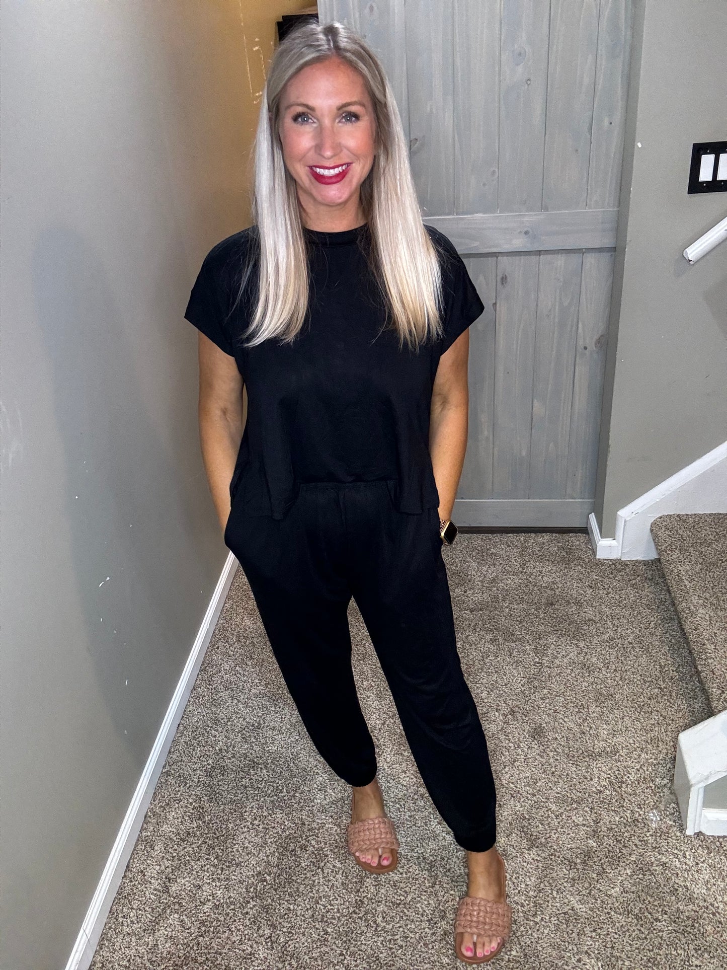 Short Sleeve Jumpsuit