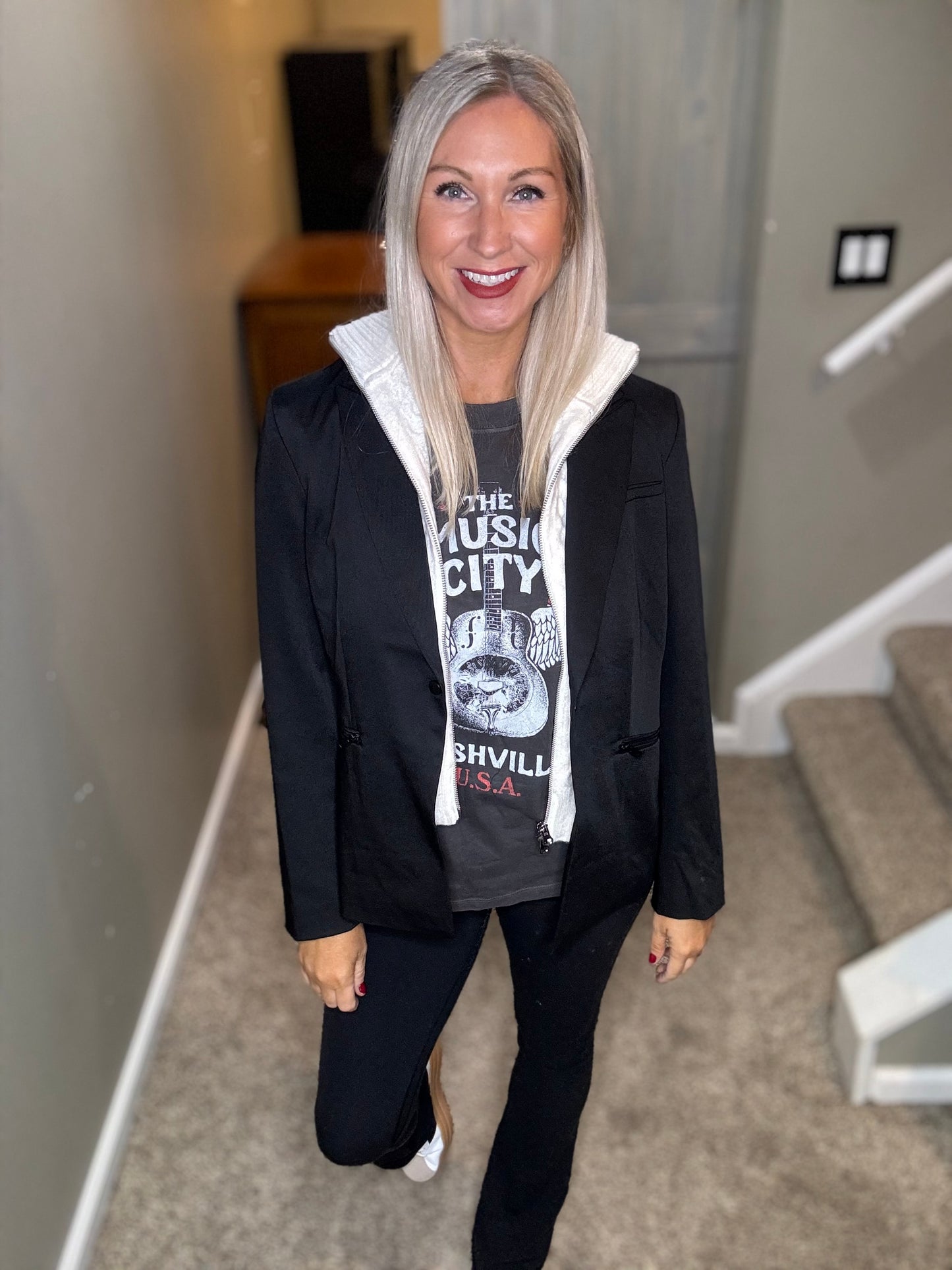Music City Nashville Boyfriend Tee