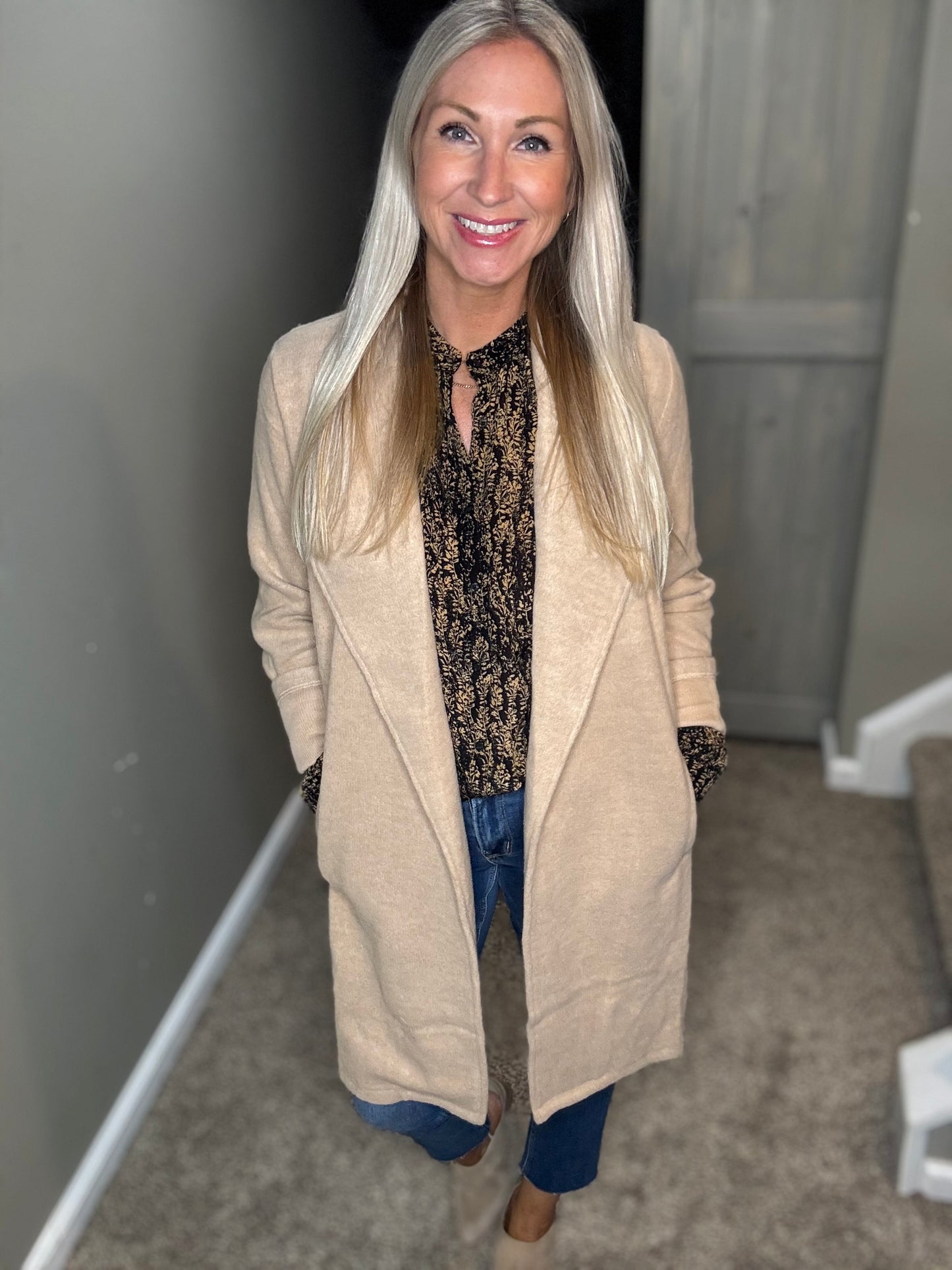 Autumn Knit Coat