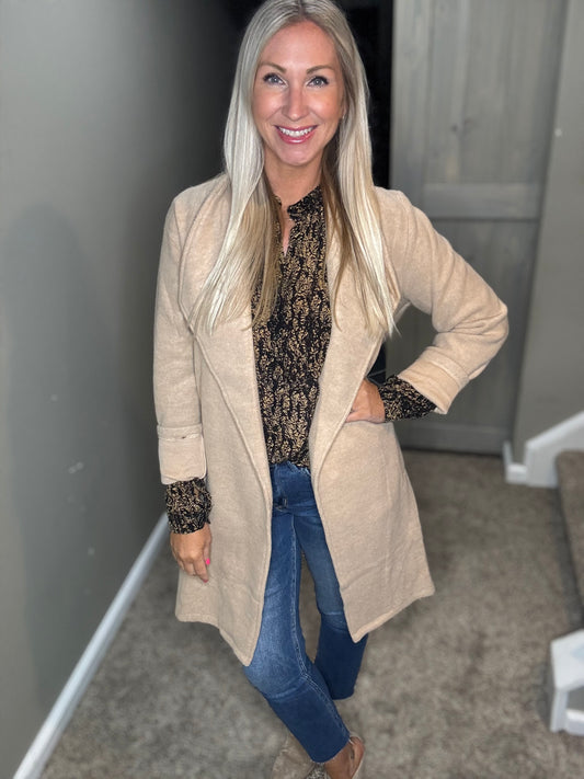 Autumn Knit Coat