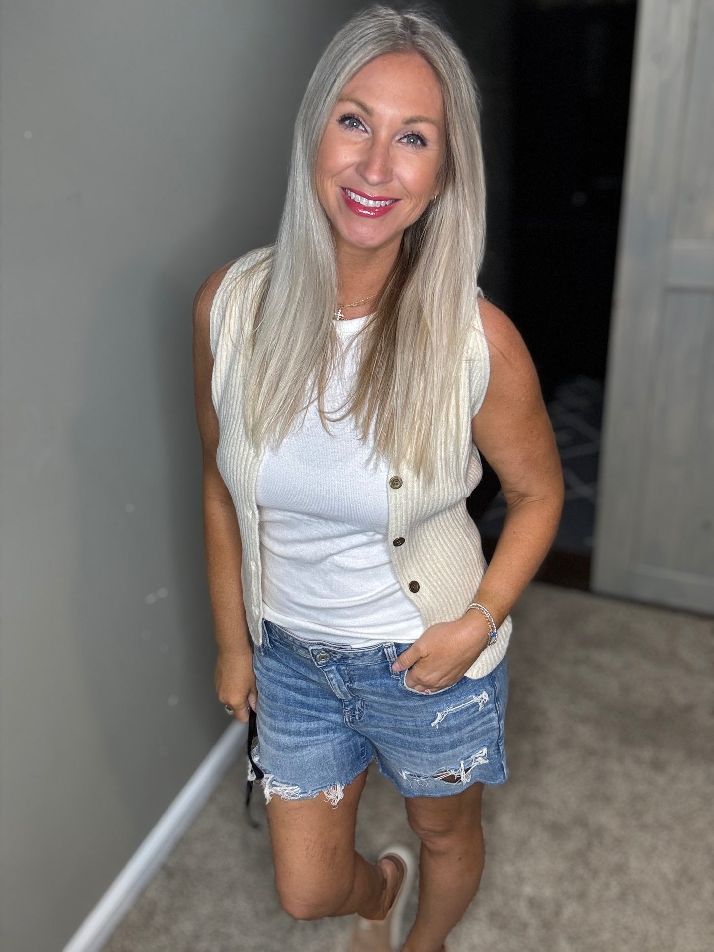 Ecru Vest