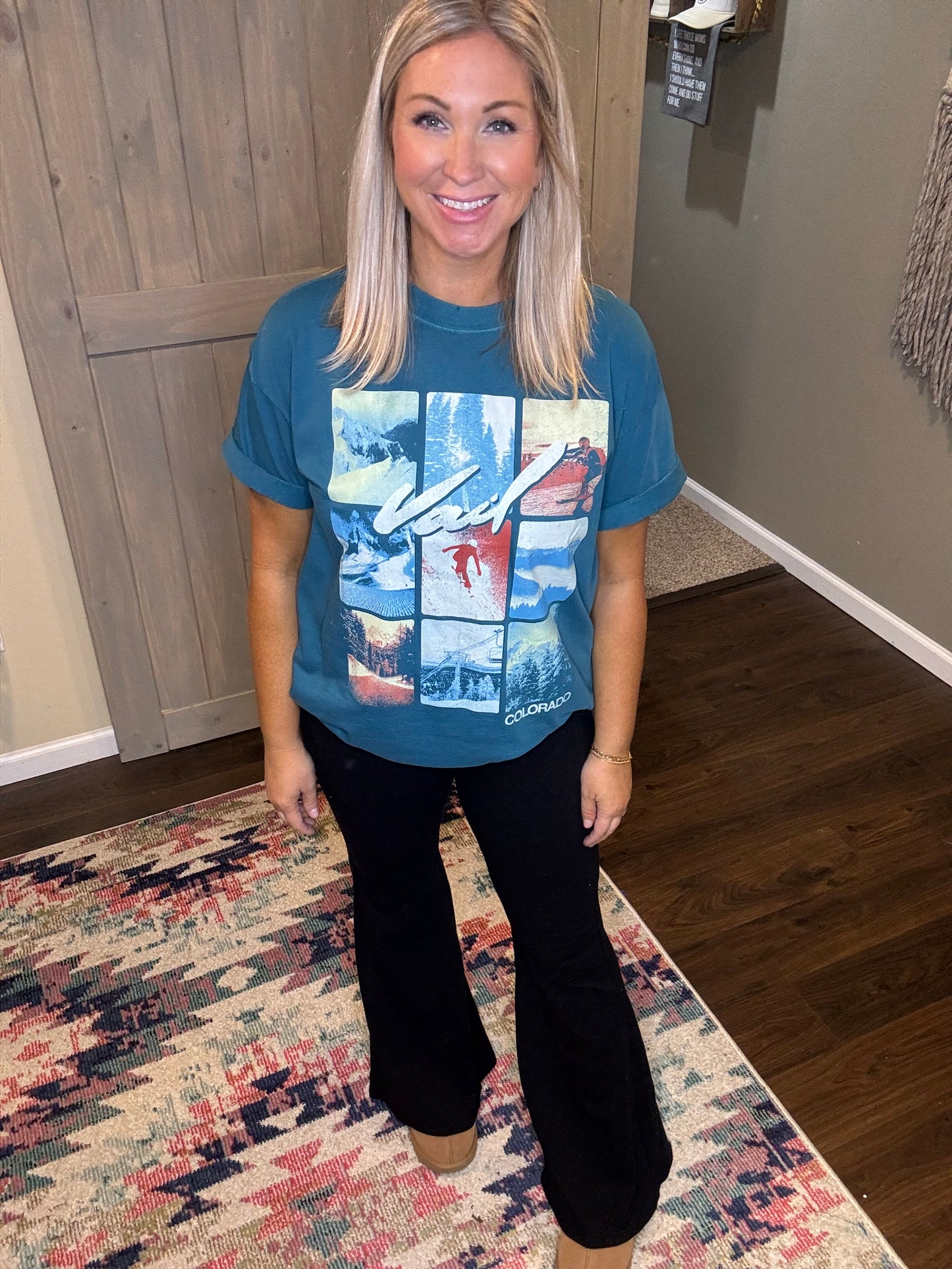 Aqua Vail Boyfriend Tee