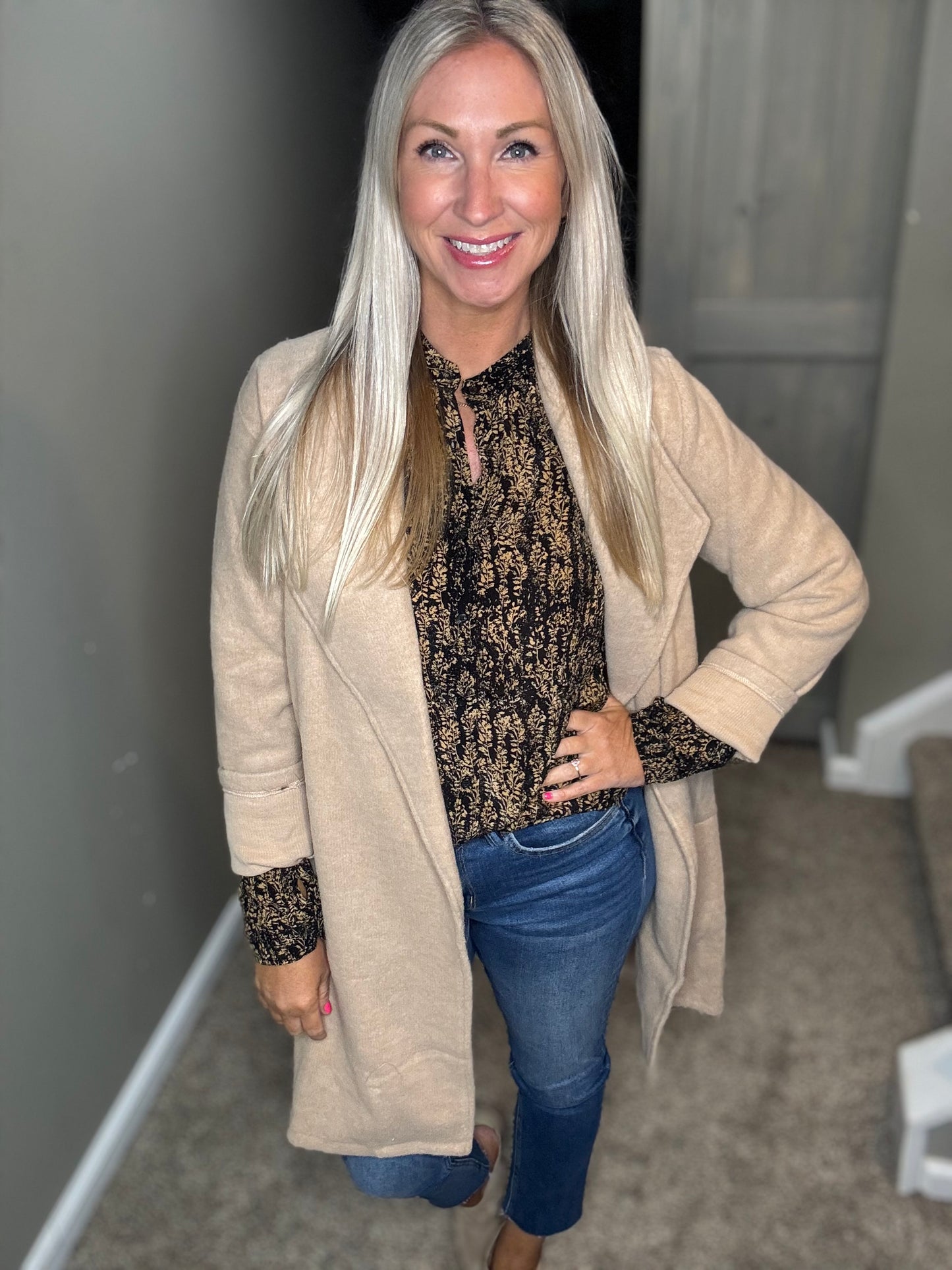 Autumn Knit Coat