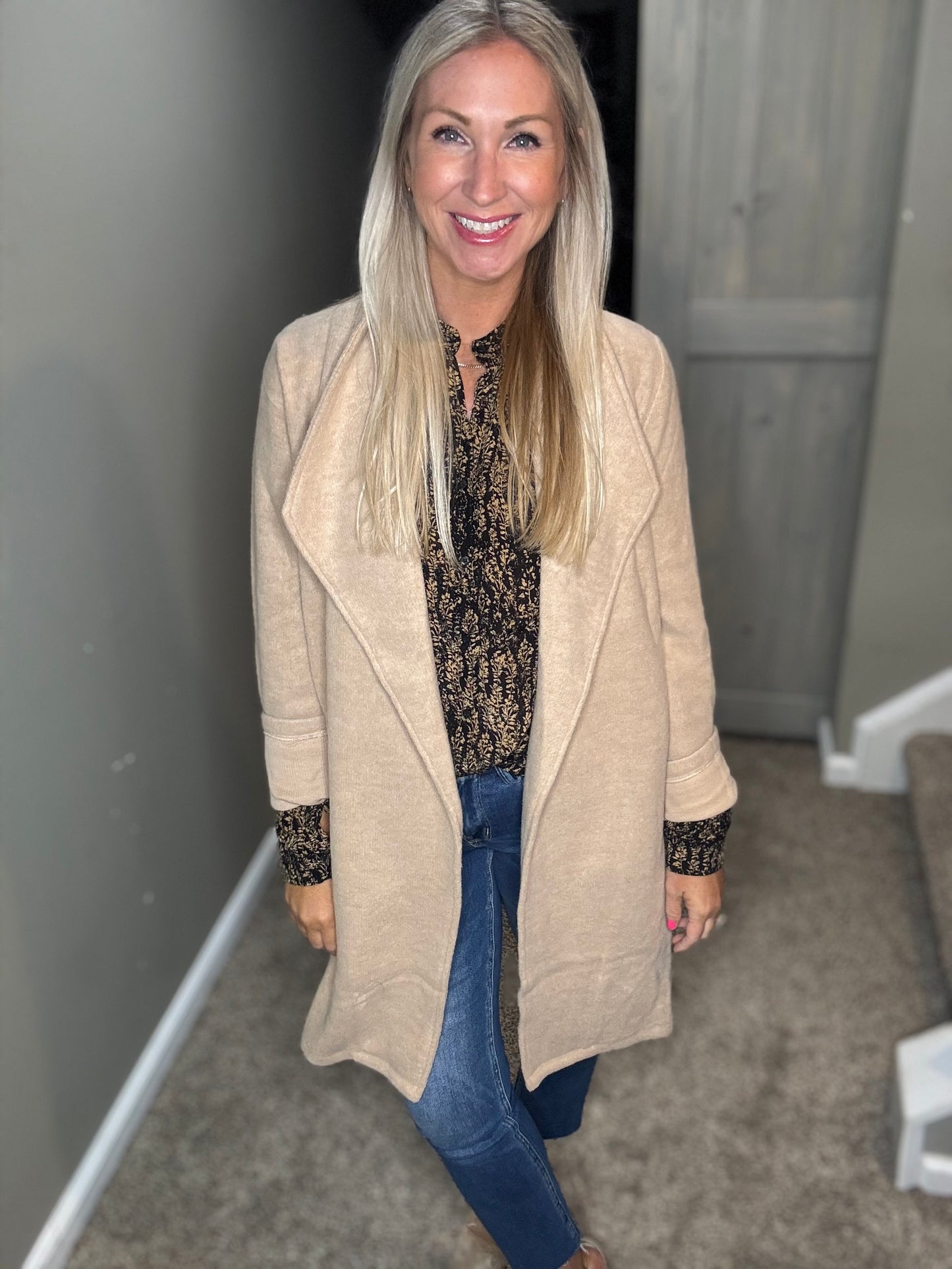 Autumn Knit Coat