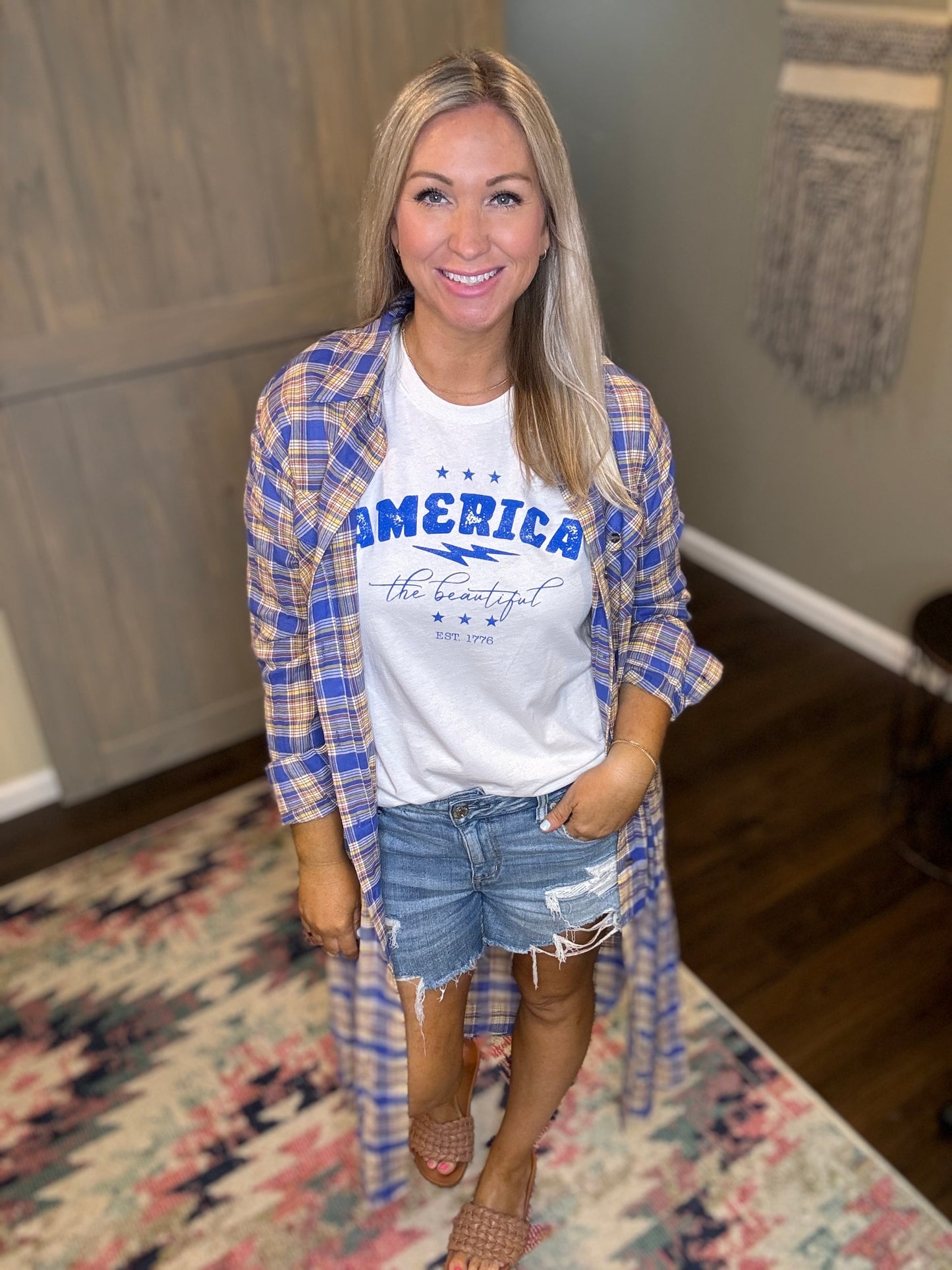 America the Beautiful Graphic Tee