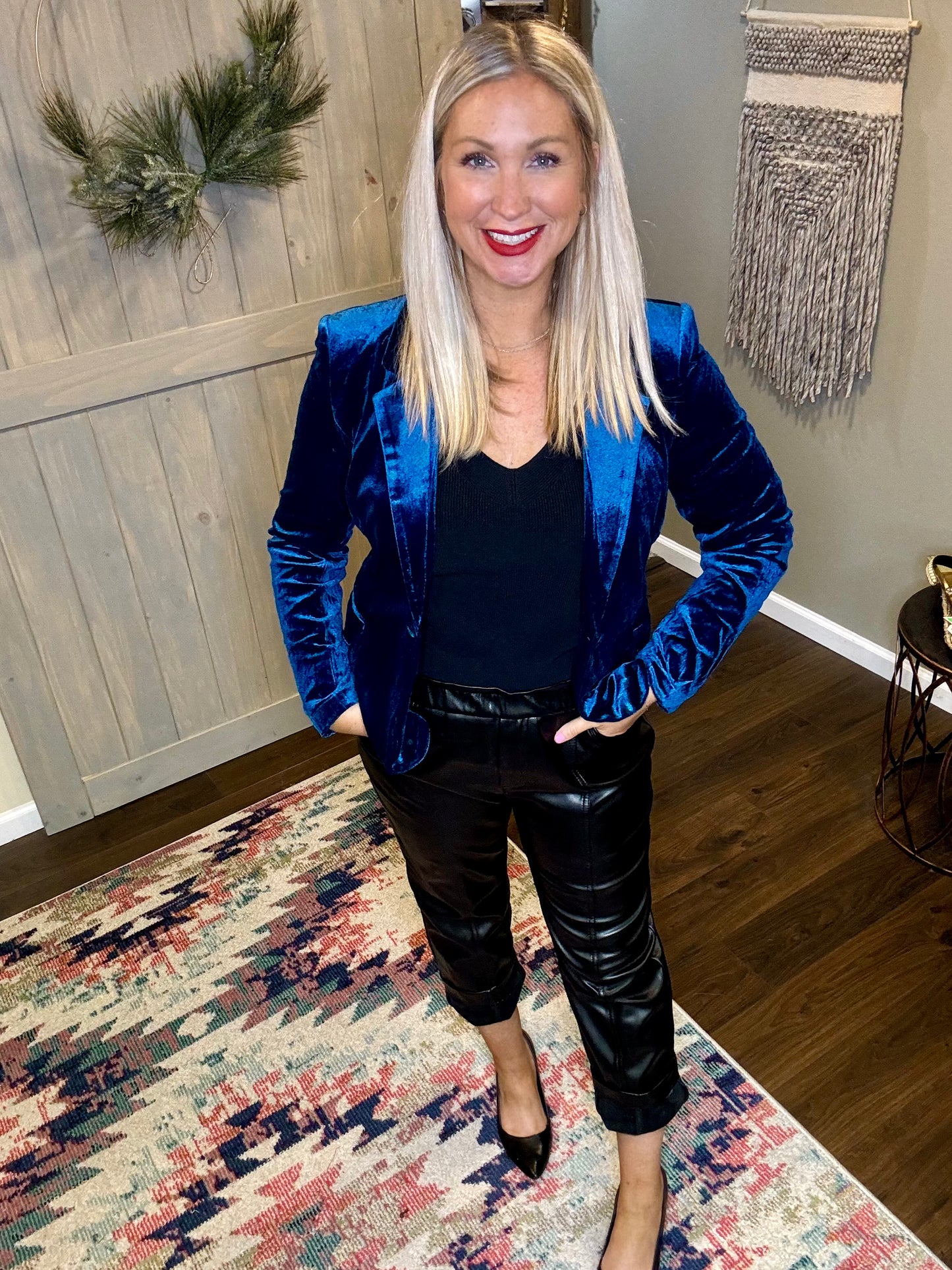 Velvet Blazer