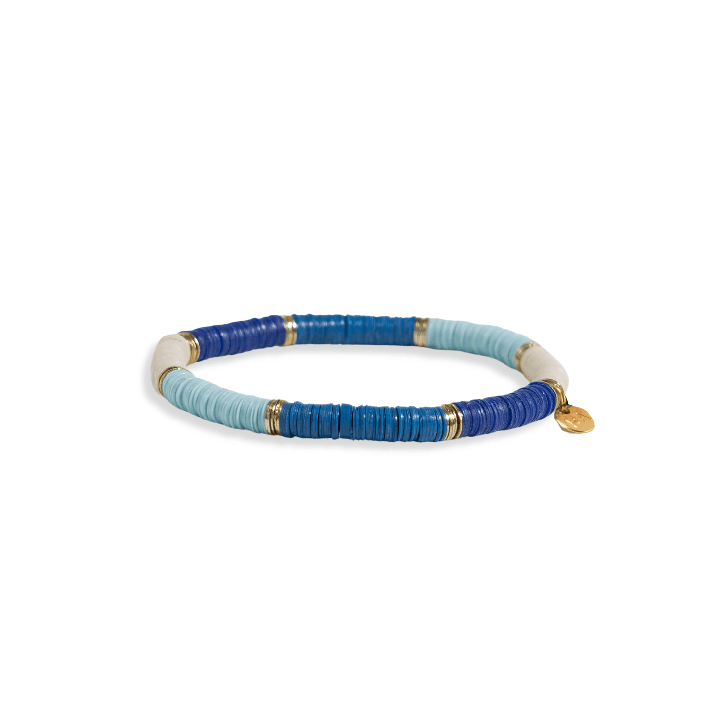 Grace Colorblock Blue Stretch Bracelet