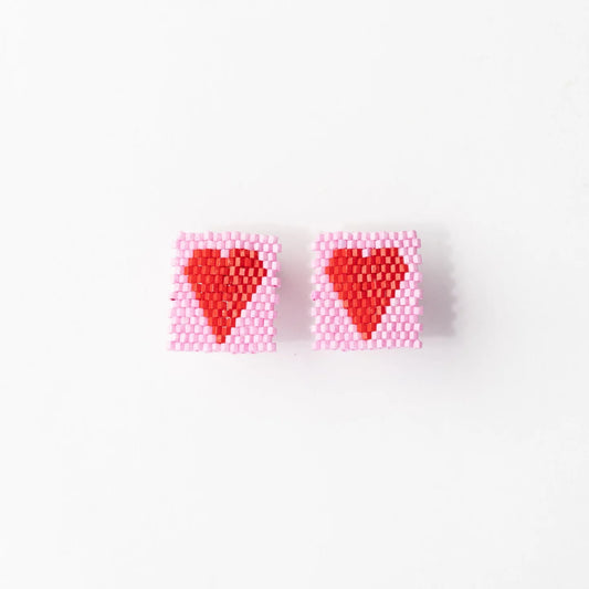 Kallie Heart Earrings