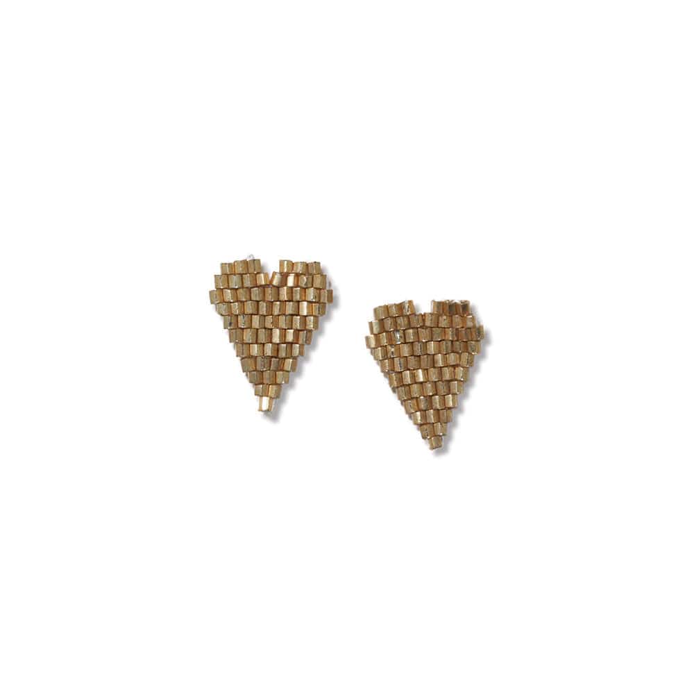 Luxe Heart Studs