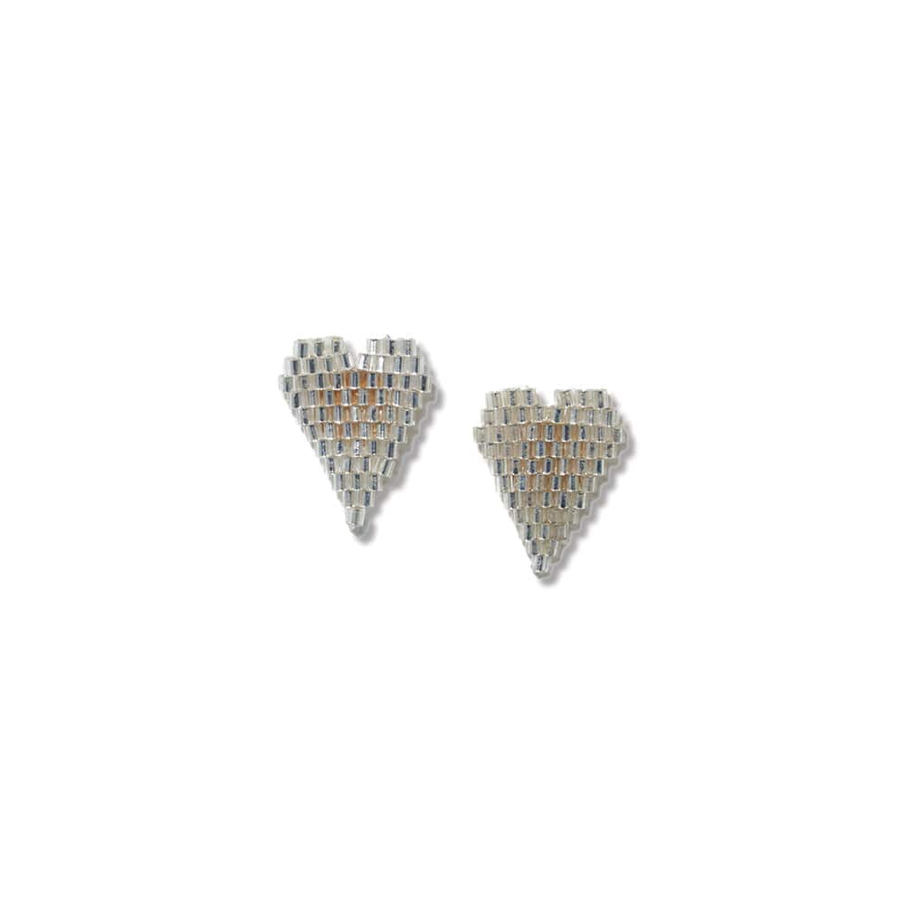 Luxe Heart Studs