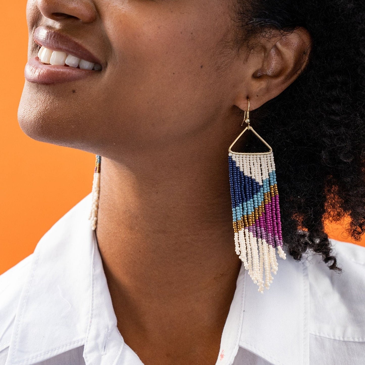 Emilie Angles Fringe Earrings