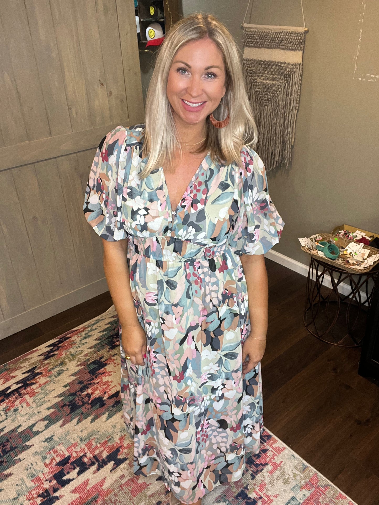 Floral Midi Dress