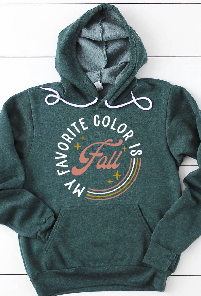 My Favorite Color is Fall Hoodie