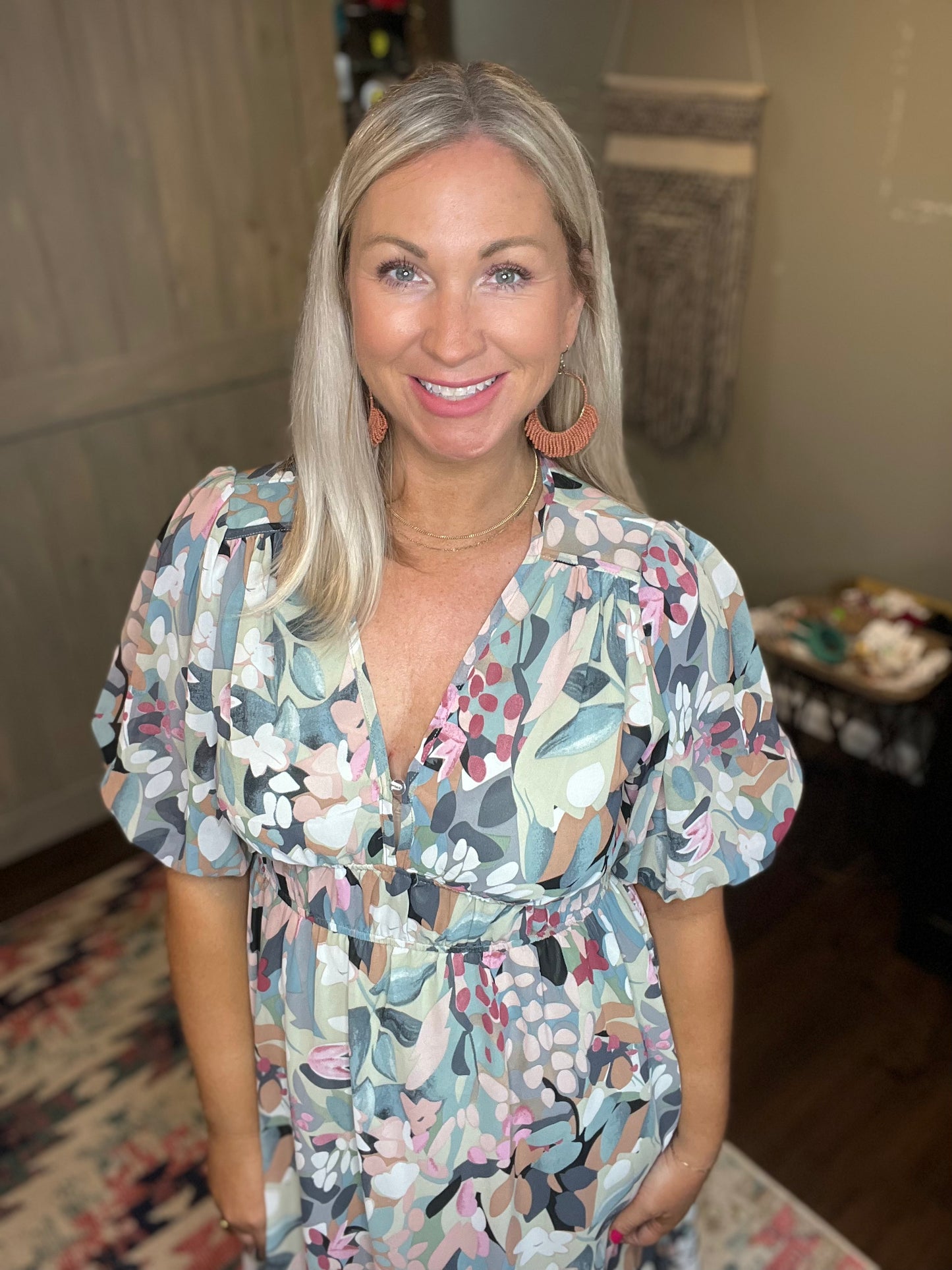 Floral Midi Dress