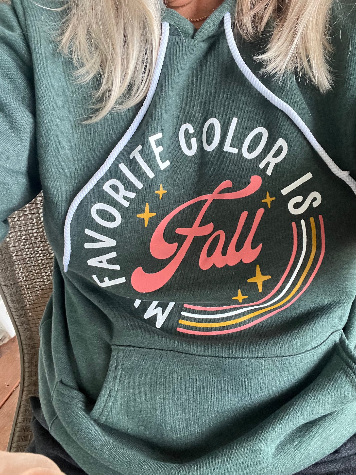 My Favorite Color is Fall Hoodie