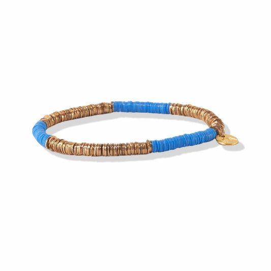 Blue Gold Sequin Bracelet