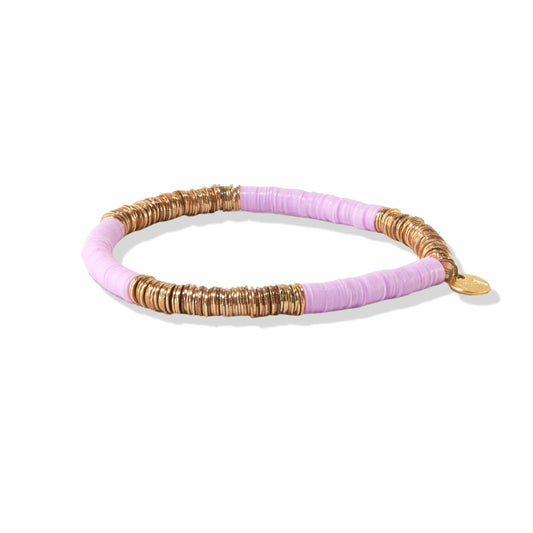 Lilac Gold Sequin Bracelet