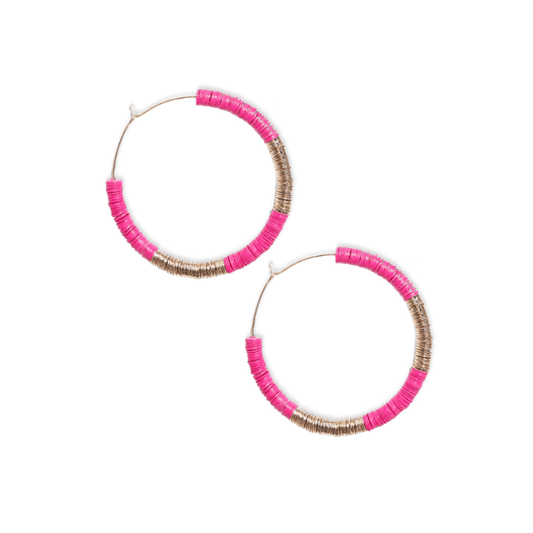 Hannah Colorblock Hoops