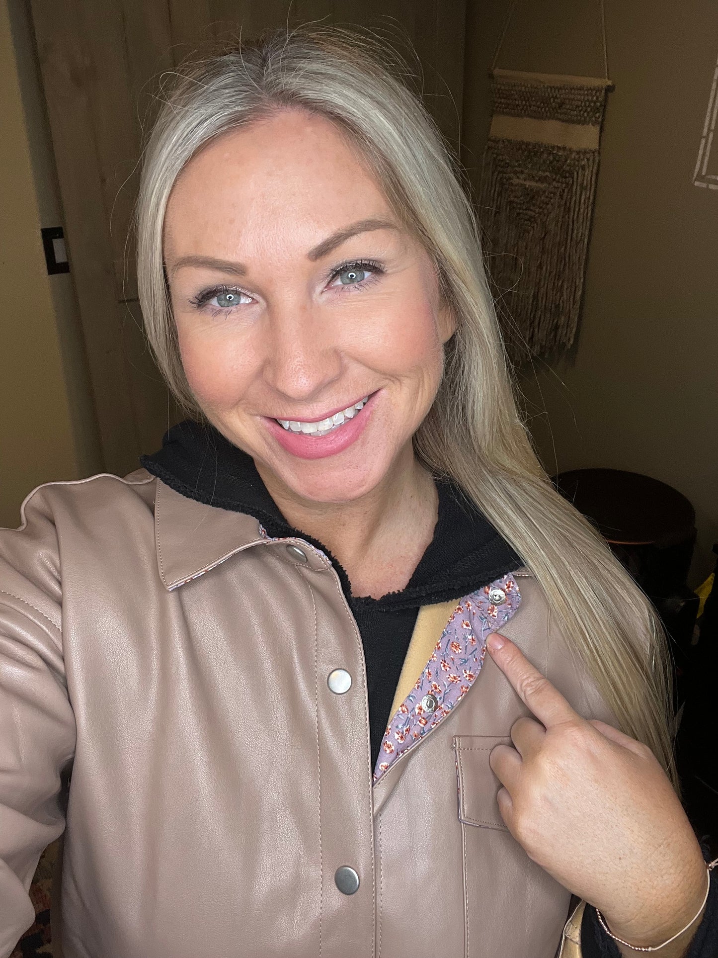 Leather Shacket