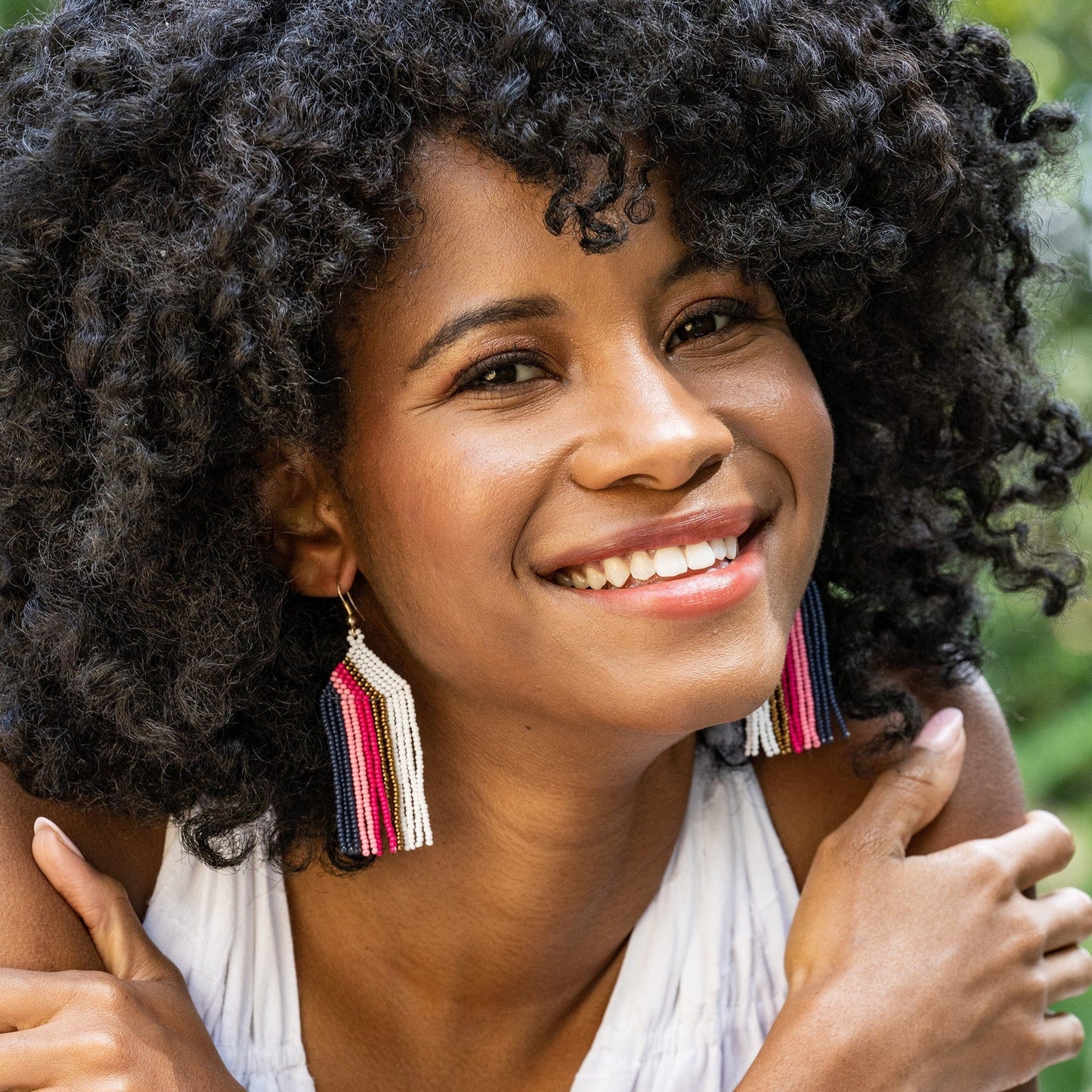 Dolly Vertical Stripe Earrings