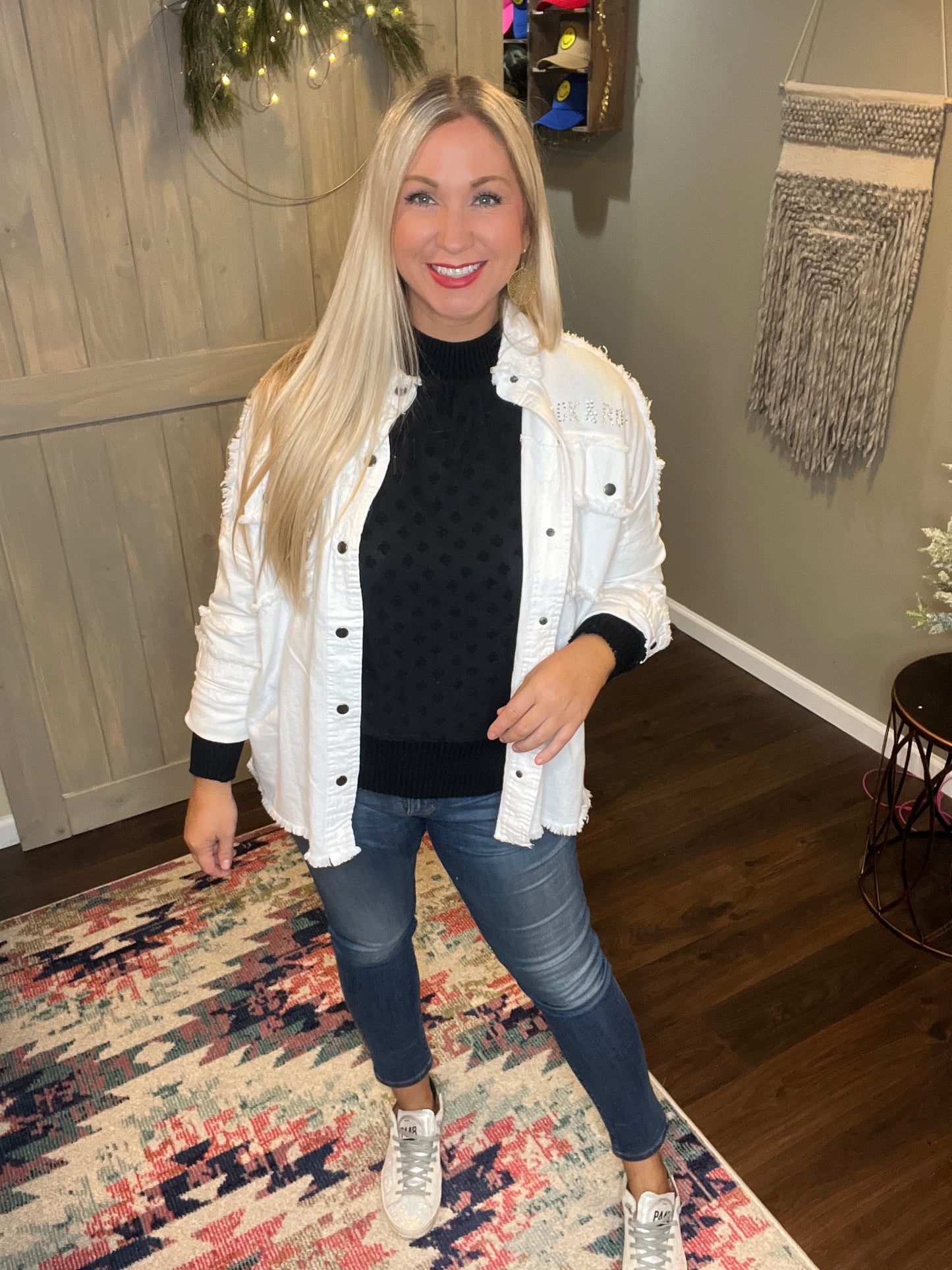 Gwen Jacket - Winter White