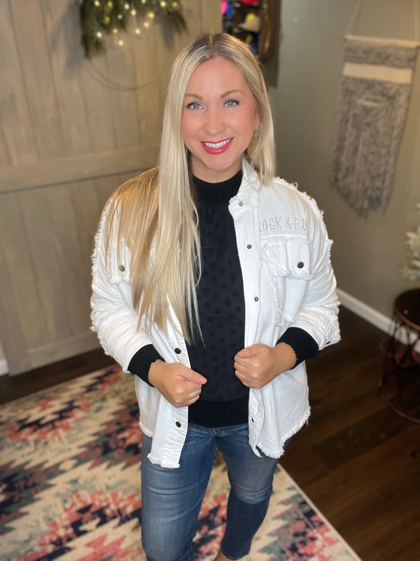 Gwen Jacket - Winter White