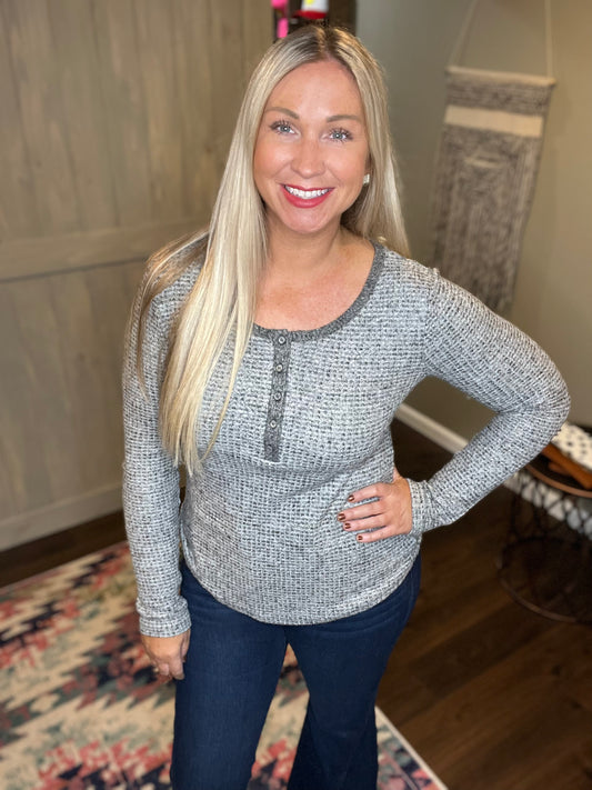 Waffle Henley