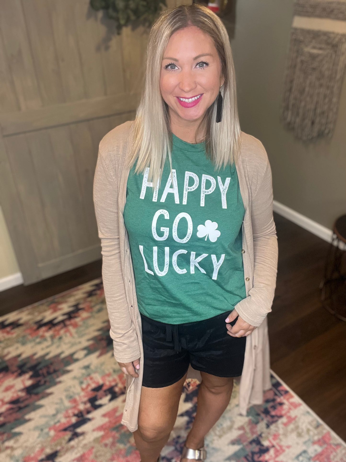 Happy Go Lucky Tee