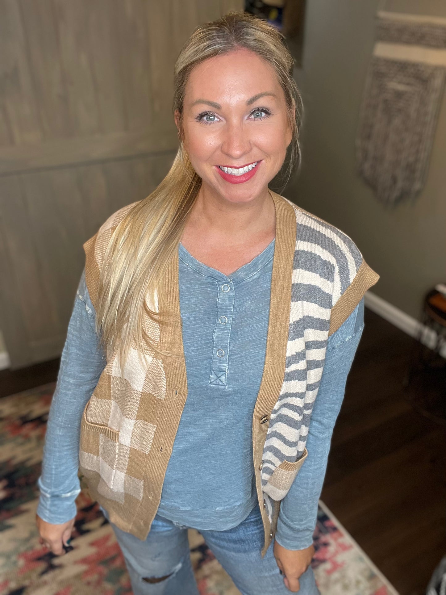 Buffalo Plaid Vest