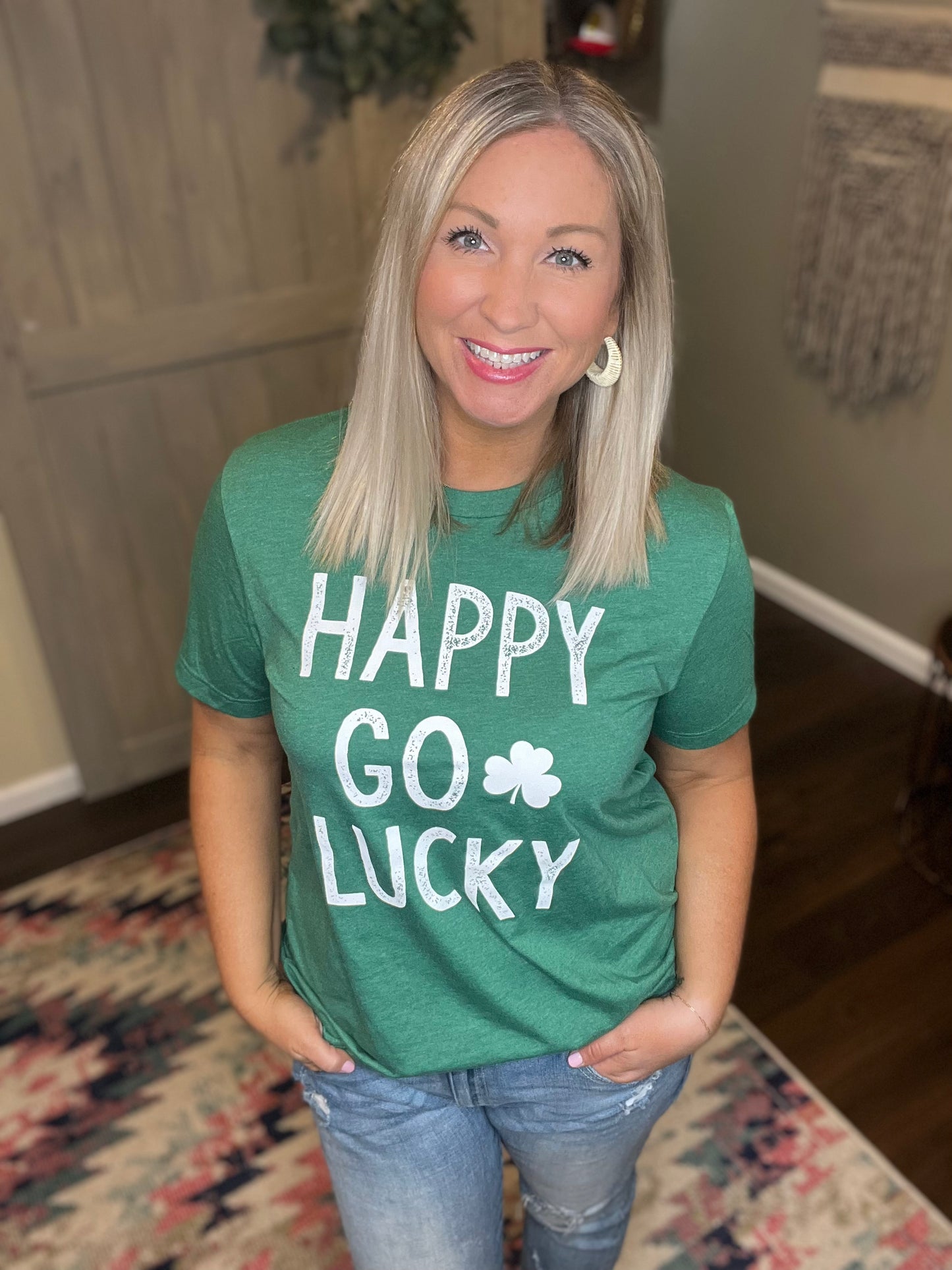 Happy Go Lucky Tee